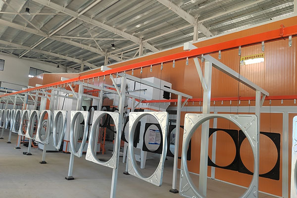 機器外殼噴涂流水線